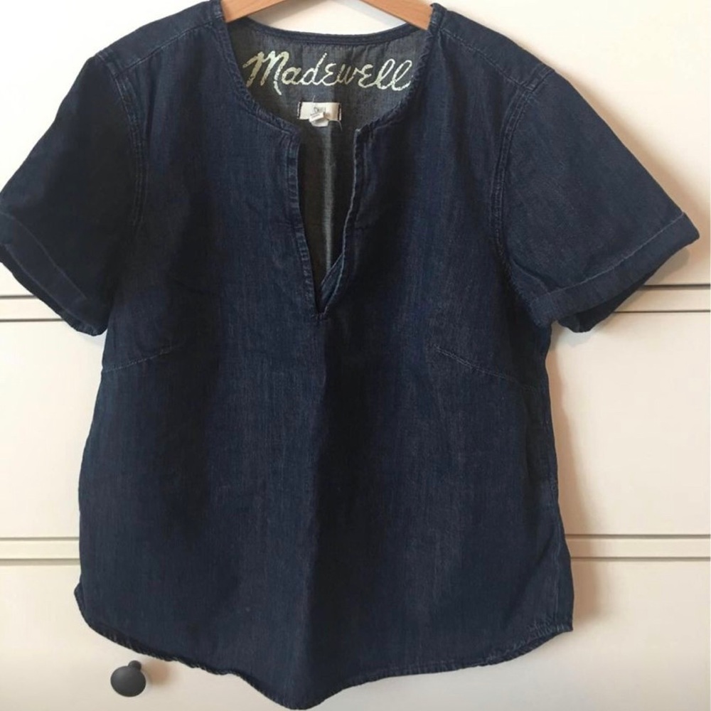 Madewell denim top